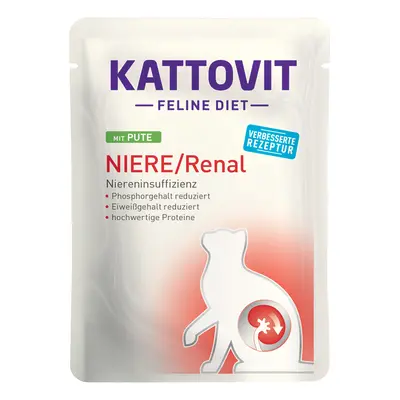 Kattovit Renal Pouches 24 x 85g - Turkey