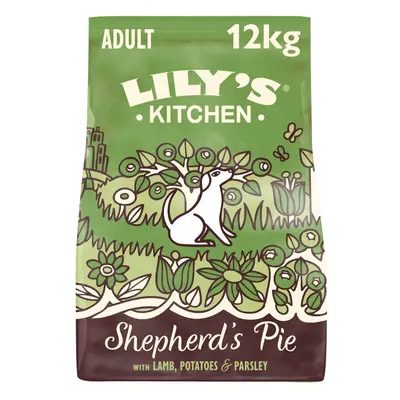 Lily's Kitchen Adult Dry Dog Food - Lamb, Potatoes & Parsley - Economy Pack: 2 x 12kg