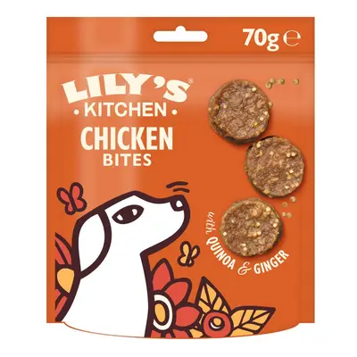 Lily's Kitchen Chomp-Away Chicken Bites - Saver Pack: 8 x 70g