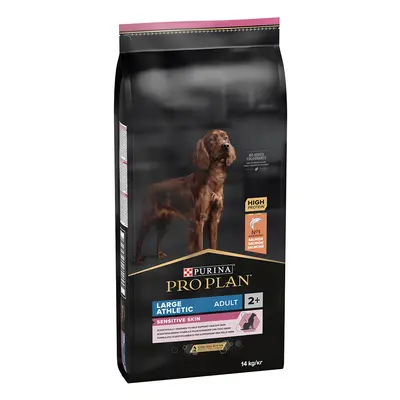 PURINA PRO PLAN Large Athletic Adult Sensitive Skin - Salmon - Economy Pack: 2 x 14kg