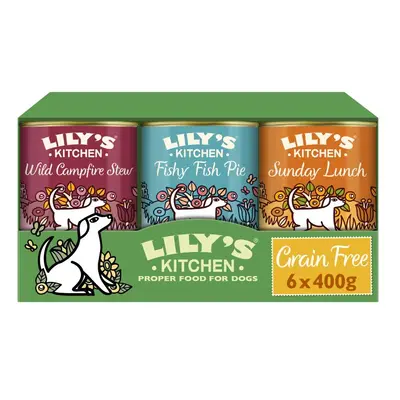 Lily's Kitchen Grain Free Multipack - 6 x 400g