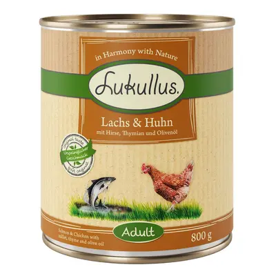 Lukullus Salmon & Chicken - 6 x 800g