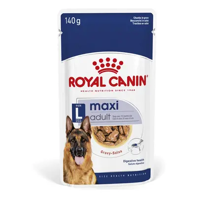 Royal Canin Maxi Adult in Gravy - 10 x 140g