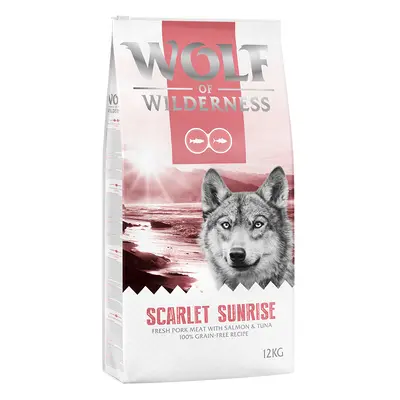 Wolf of Wilderness Adult "Scarlet Sunrise" - Salmon & Tuna - Economy Pack 2 x 12kg