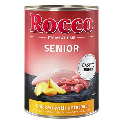 Rocco Senior 6 x 400g - Chicken with Potatoes