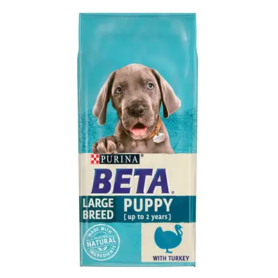 BETA Puppy Large Breed Turkey - Economy Pack: 2 x 14kg