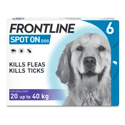 FRONTLINE® Spot On for Dogs - L (20-40kg) - 6 pipettes x 2.68ml