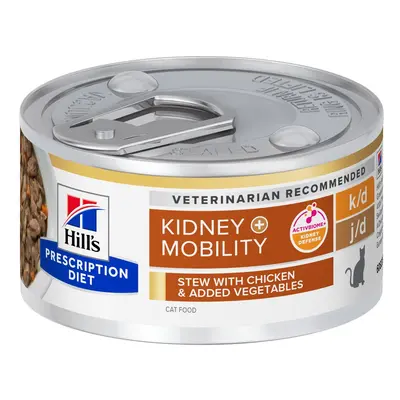 Hill's Prescription Diet k/d + Mobility Stew - Chicken & Vegetables - 24 x 82g