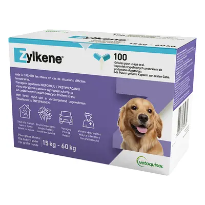 Zylkene Capsules 450mg for Large Dogs 15 - 60kg - 100 capsules