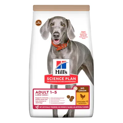 Hill’s Science Plan Adult 1-5 No Grain Large with Chicken - 14kg