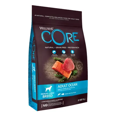 Wellness Core Medium & Large Adult Ocean Dry Dog Food - Economy Pack: 2 x 10kg