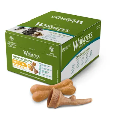 Whimzees by Wellness Antler & Ricebone - Size M (40 Snacks)