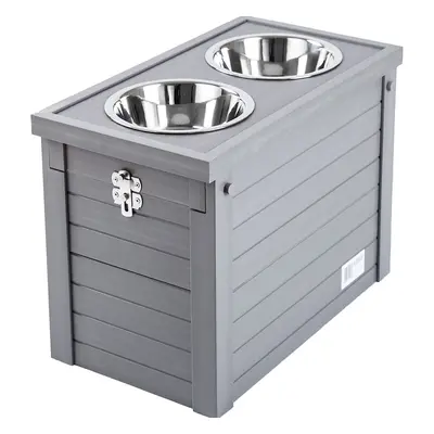 Kerbl Pet ecoFLEX® Feeding Station - 2 x 1.2l, 54 x 30 x 39.5cm (L x W x H)