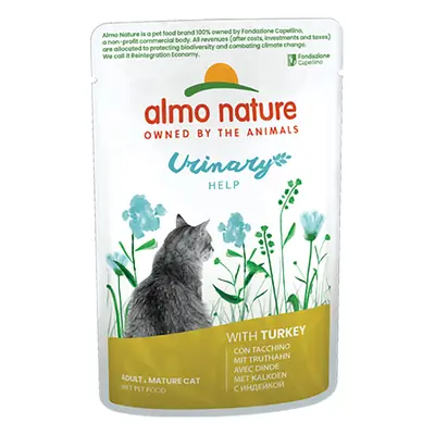 Almo Nature Holistic Urinary Help Pouches 70g - Turkey (6 x 70g)