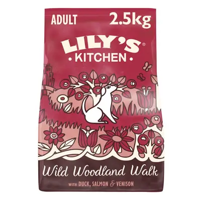 Lily's Kitchen Adult Dry Dog Food - Duck, Salmon & Venison - 2.5kg