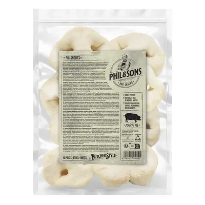 Phil & Sons Puffed Pig Snouts - 50 Chews