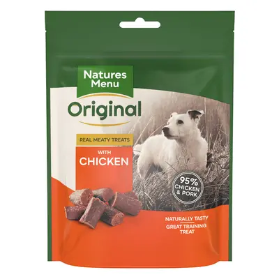 Natures Menu Original Meaty Treats Chicken - Mega Pack: 3 x 120g