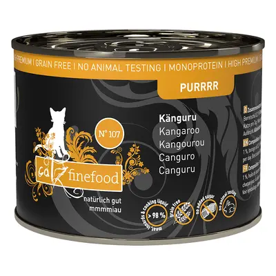 Catz finefood Purrrr Can Mixed Trial Pack 6 x 200g - Kangaroo