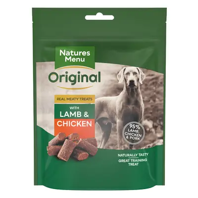 Natures Menu Original Dog Treats with Lamb & Chicken - Mega Pack: 3 x 120g