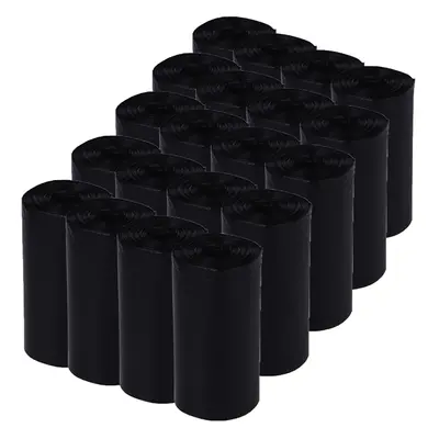 Dog Poop Bags - Black - 20 Rolls (20 bags per roll)