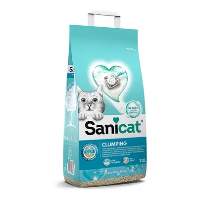 Sanicat Marseille Soap Clumping Cat Litter - 10l