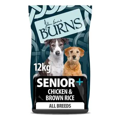 Burns Original Senior+ Chicken & Brown Rice - Economy Pack: 2 x 12kg