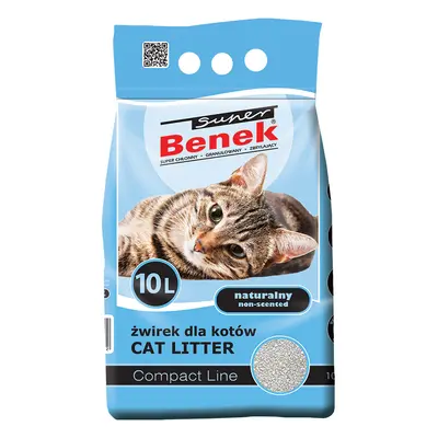 Super Benek Compact Cat Litter - 10 litres