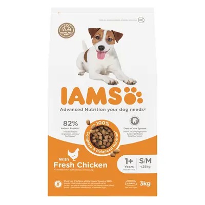 IAMS Advanced Nutrition Adult Small & Medium Dog - Chicken - Economy Pack: 2 x 3kg