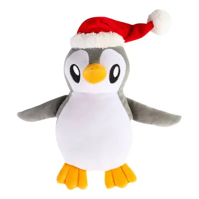 Pet Brands Ice Skating Penguin Plush Toy - 11 x 15 x 22cm (L x W x H)