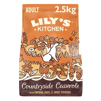 Lily's Kitchen Adult Dry Dog Food - Chicken, Duck & Sweet Potatoes - 2.5kg