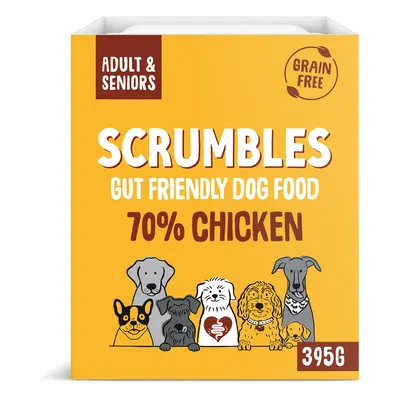 Scrumbles Grain Free Chicken Wet Dog Food - 7 x 395g