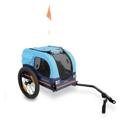 HAFENBANDE Cabby S bicycle trailer incl. two couplings / gears - L 116 x W x H 61 cm / up to 20 