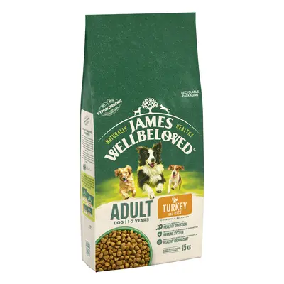 James Wellbeloved Adult Dog Hypoallergenic Turkey & Rice - 15kg