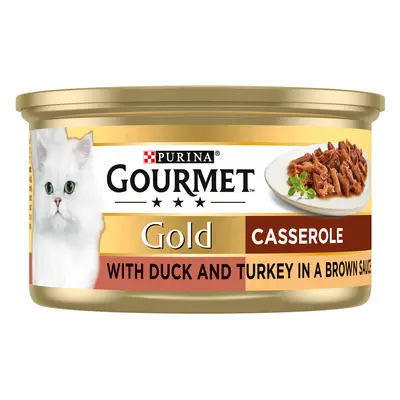 Gourmet Gold Mega Pack 48 x 85g - Duck & Turkey Casserole