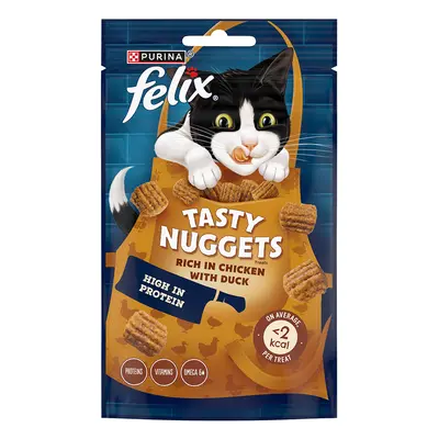 Felix Tasty Nuggets 50g - Chicken with Duck (8 x 50g)