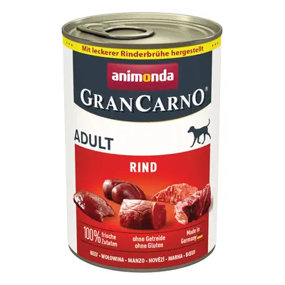 Animonda GranCarno Original Adult 6 x 400g - Pure Beef