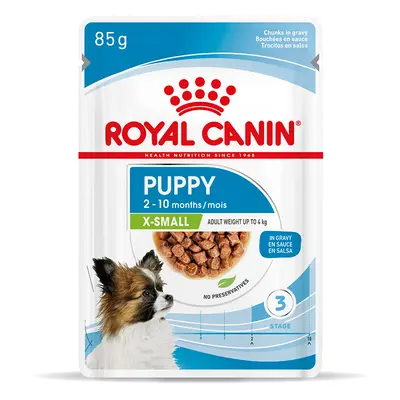 Royal Canin X-Small Puppy in Gravy - Saver Pack: 24 x 85g