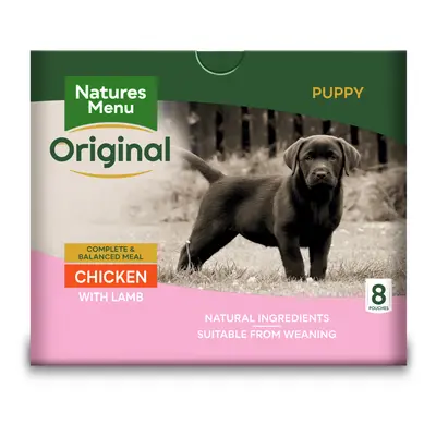 Natures Menu Original Pouches Puppy Chicken with Lamb - Saver Pack: 16 x 300g