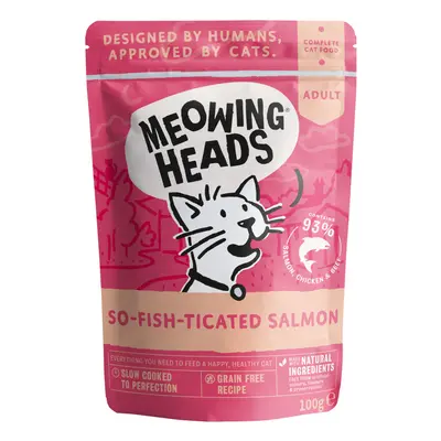 Meowing Heads So-fish-ticated Salmon - 10 x 100g