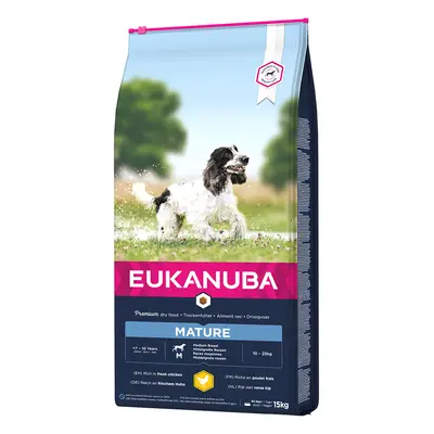 Eukanuba Thriving Mature Medium Breed Chicken - 15kg