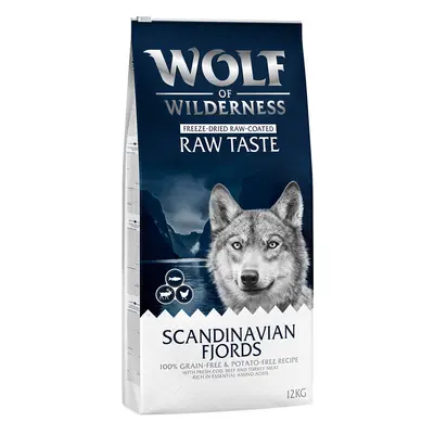 Wolf of Wilderness Economy Pack 2 x 12kg - Adult "The Taste of Scandinavia" - Reindeer, Chicken 