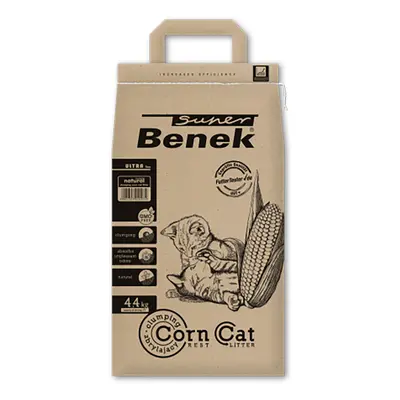 Super Benek Corn Ultra Natural Cat Litter - 7l (approx. 4.4kg)