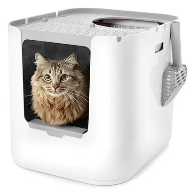 Modkat XL Cat Litter Box - White