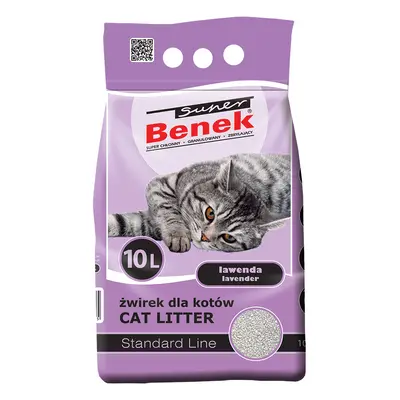 Super Benek Lavender Cat Litter - 10 litres