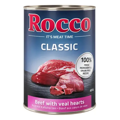 Rocco Classic Saver Pack 24 x 400g - Beef with Veal Hearts