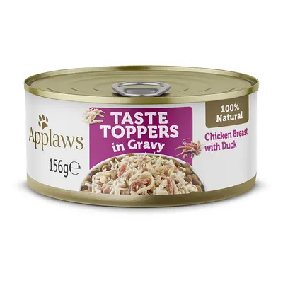 Applaws Taste Toppers in Gravy 6 x 156g - Chicken with Duck