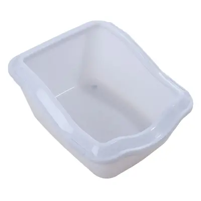 Cleany Cat Litter Tray - Extra Deep - White