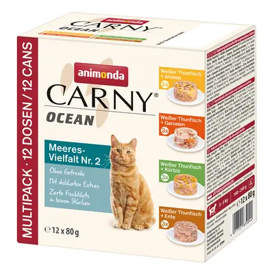 Animonda Carny Ocean 12 x 80g - Ocean Mix II (4 Varieties)