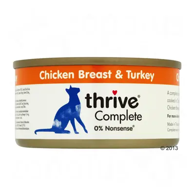 Thrive Complete Adult - Chicken Breast & Turkey - 6 x 75g