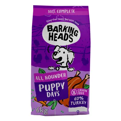 Barking Heads All Hounder Puppy Days Turkey - Economy Pack: 2 x 6kg